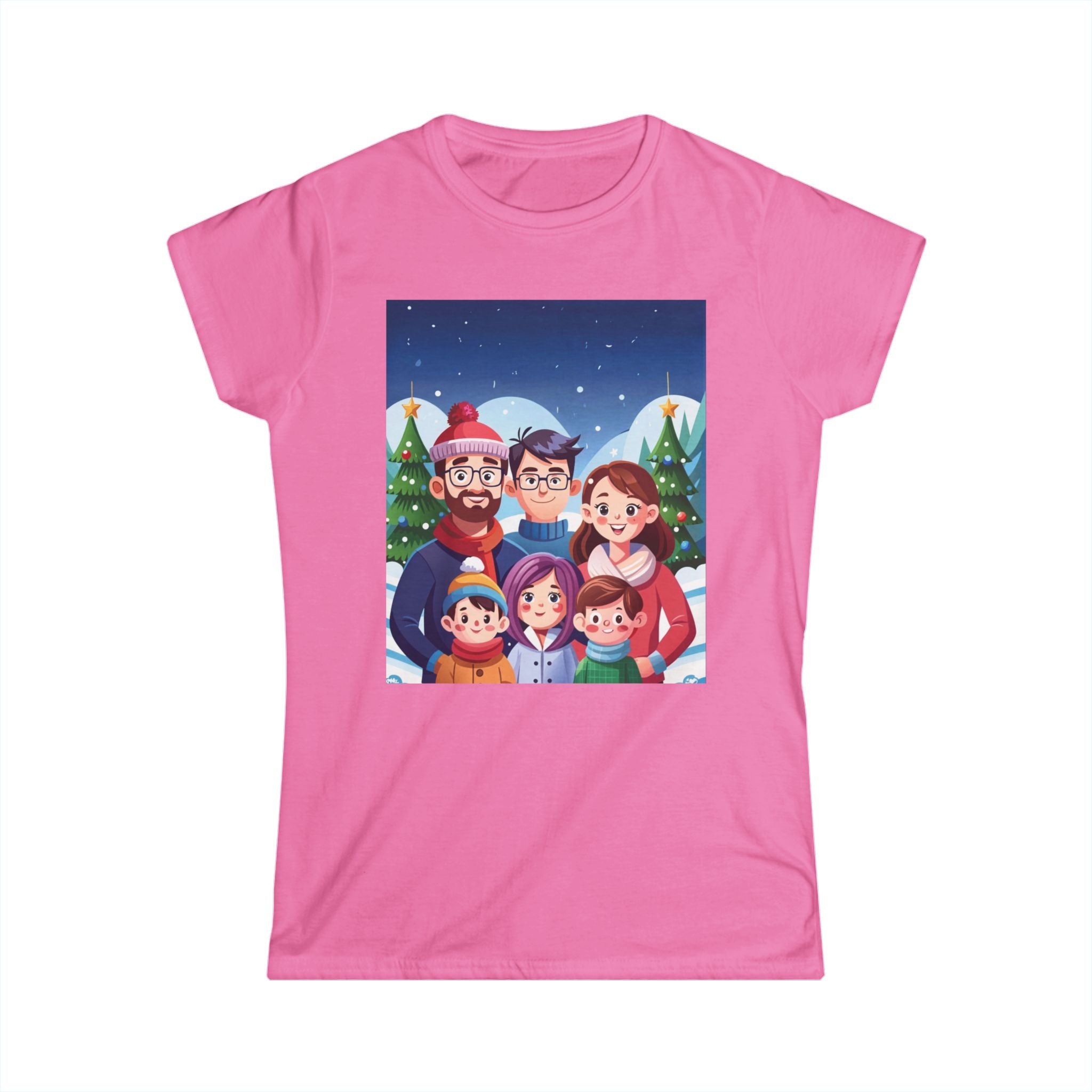 Happy Christmas Day Women's Softstyle Tee